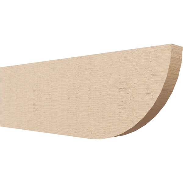 Ekena Millwork 2in. W x 8in. H x 24in. L Durham Woodgrain TimberThane Rafter Tail, Primed Tan RFTUR02X08X24DURRCPR - main